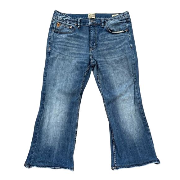 Moon Shine Spirit Brad Paisley Bootcut Jeans Men's Size 36 Short Hemmed - Picture 1 of 8